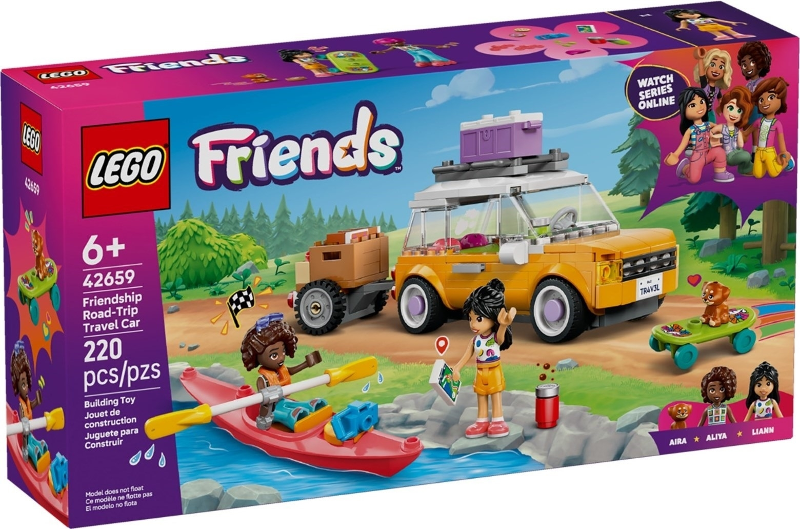 Friendship Road-Trip Travel Car