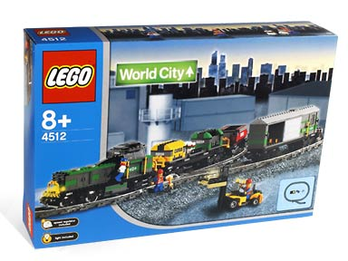 2 Lego Eisenbahn TRAIN Bauteil mit Aufkleber 4512 Güterlok DUNKELGRAU 