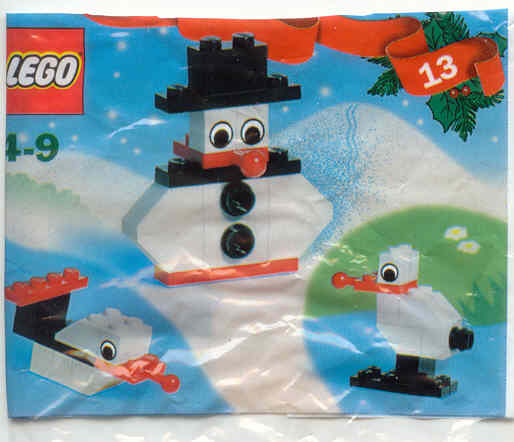 Advent Calendar 2002, Creator (Day 13) - Snowman