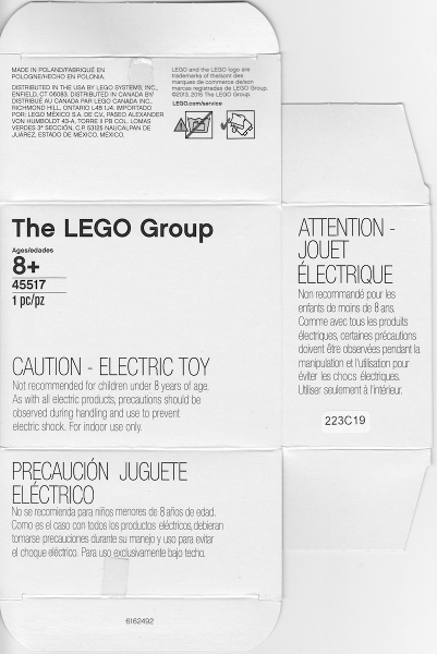 AC Adapter, 120V - 10V  Transformer (for use with 8878, 9693, and 45501)