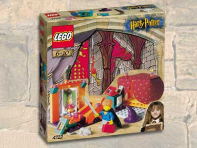 COMPLETE ORANGE CONTAINER/CUPBOARD PART #4532  SET 4722 Lego Harry Potter 2