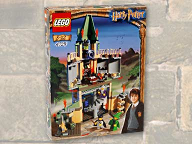 Lego Harry Potter Transparent Blue Printed Flat 1x2 Tile Gold Stars 4723 4729 