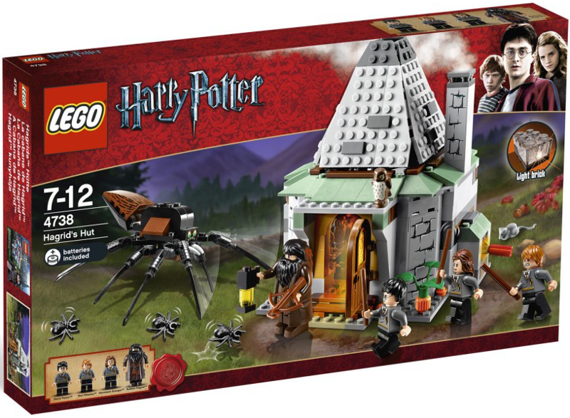 COMPLET toit ouvrant pour Hagrid's Hut 4738 15 Pièce's Lego Harry Potter 1 