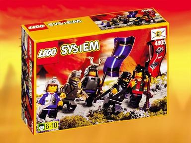 Lego cas055 Ninja Figure Samurai from set 4805 6083 6088 6089 6093 #4 