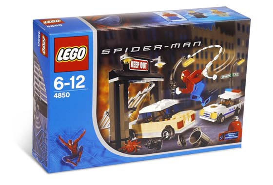 超希少lego 4850 スパイダーマン-