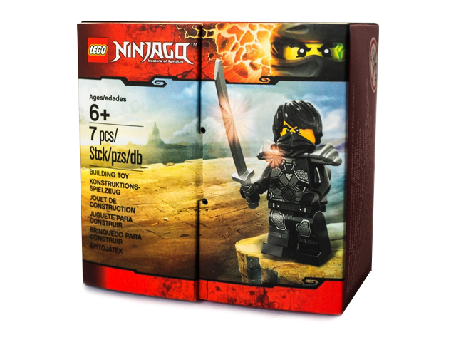 from 2016 new nir-1 LEGO Ninjago 5004393 Cole minifigure minifig with sword 