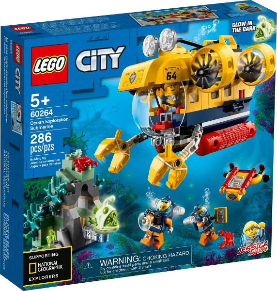 Cu-poページ Ocean Exploration Submarine : Set 60264-1 | BrickLink