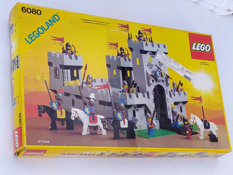 King's Castle Precut Custom Replacement Stickers voor Lego Set 6080 1984