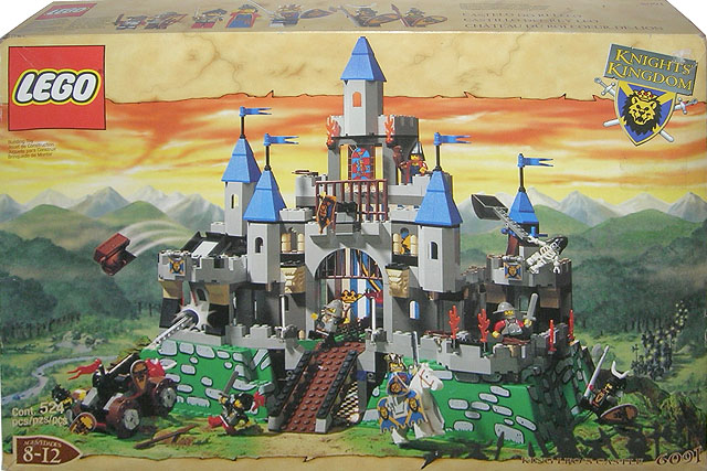 LEGO VINTAGE  MINIFIG   king   6091-6098  King Leo's Castle 
