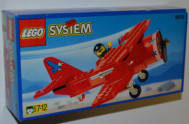 Lego 6615 double-decker aircraft/Eagle Stunt Flyer 