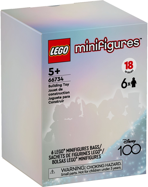 Minifigure, Disney 100 (Box of 6)