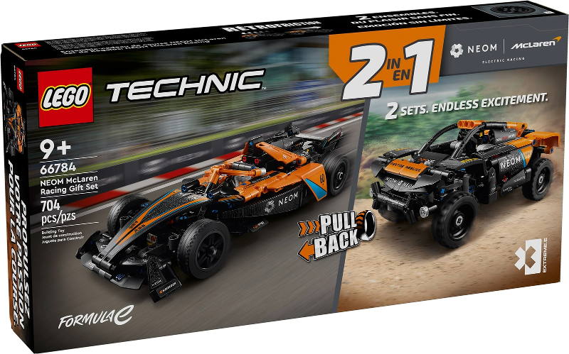 Technic Bundle Pack, 2 in 1 (Sets 42166 and 42169) - NEOM McLaren Racing Gift Set