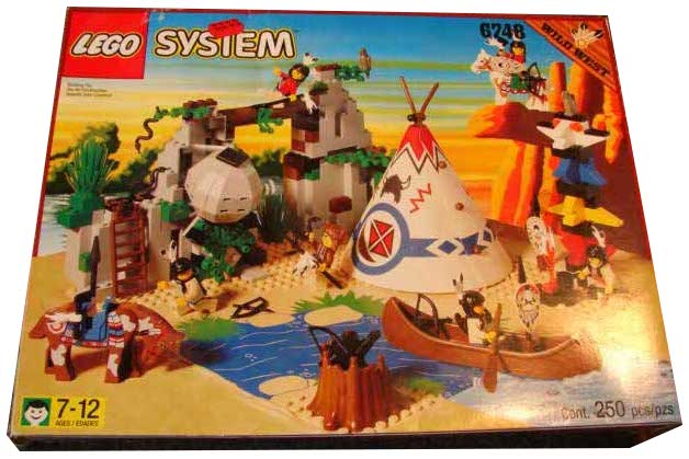 LEGO6748WesternIndiansBoulderCliffCanyon-