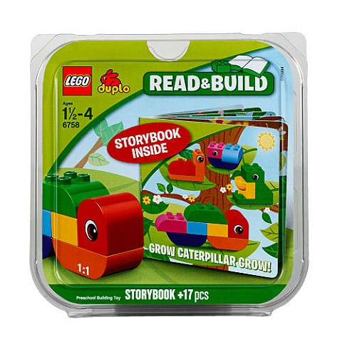 orugita! Ladrillos & Libros ¡Crece LEGO DUPLO 6758 