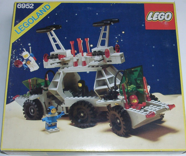 6952 LEGO Old Light Gray Inverted Slope 5 x 6 x 2 from Classic Space 6929 