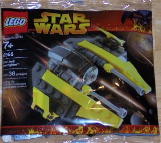 Lego 6966 Star Wars Mini Jedi Starfighter Promotional polybag Sealed New 
