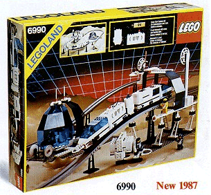 lego 6990 monorail transport system