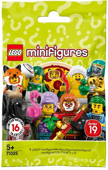 LEGO minifigures Series 19 Complete Set of 16 SEALED 71025 Pre-Order