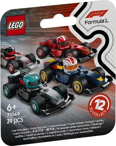 F1 Collectible Race Cars (Complete Random Set of 1 Race Car)