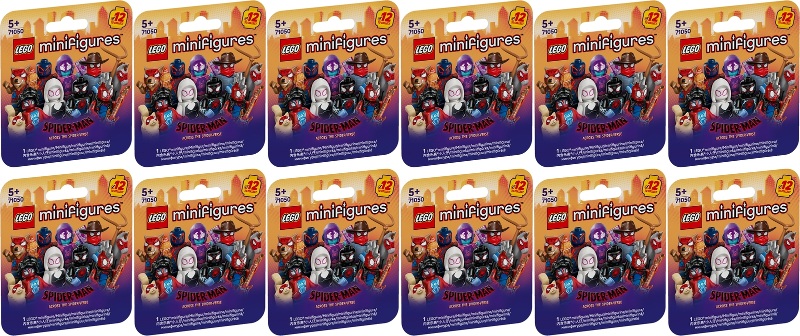 Minifigure, Spider-Man Across the Spider-Verse (Complete Series of 12 Complete Minifigure Sets)