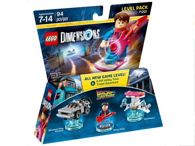 NEUF Lego DIMENSIONS Level Pack 71201 Back to the Future 