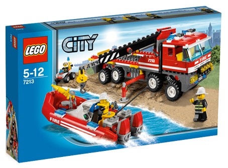 Off-Road Fire Truck & Fireboat