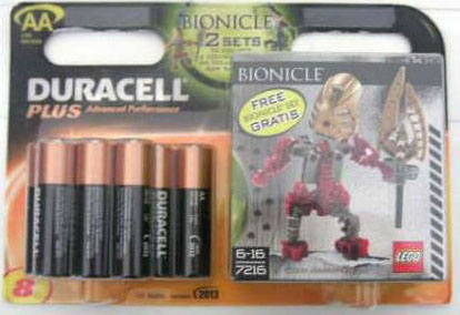 Gold Good Guy (Duracell 8 pack AA) {Turaga Lhikan}