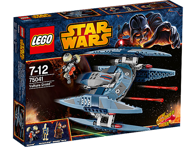 Aufkleber Sticker Sheet passend für LEGO 75041 Star Wars Vulture Droid Custom 