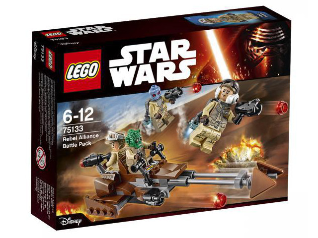 Rebel Alliance Battle Pack NEU & OVP Trooper Rebellen LEGO® Star Wars 75133 