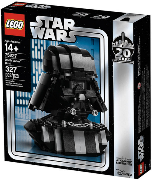Lego Darth Vader Bust [Star Wars 