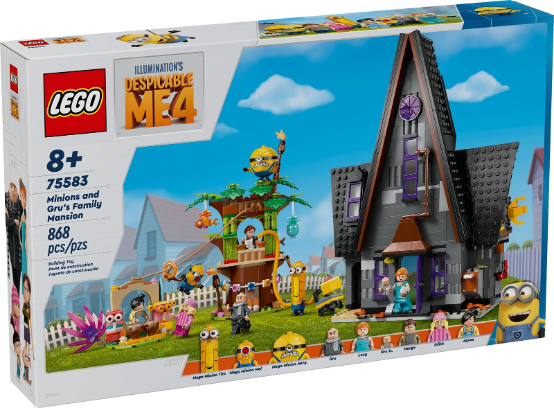 ●MAD LAD Minions and Gru's Family Mansion : Set 75583-1 | BrickLink