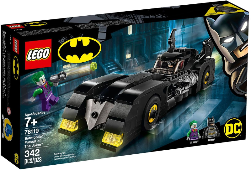 BrickLink - Set 76119-1 : LEGO Batmobile: Pursuit of The Joker 