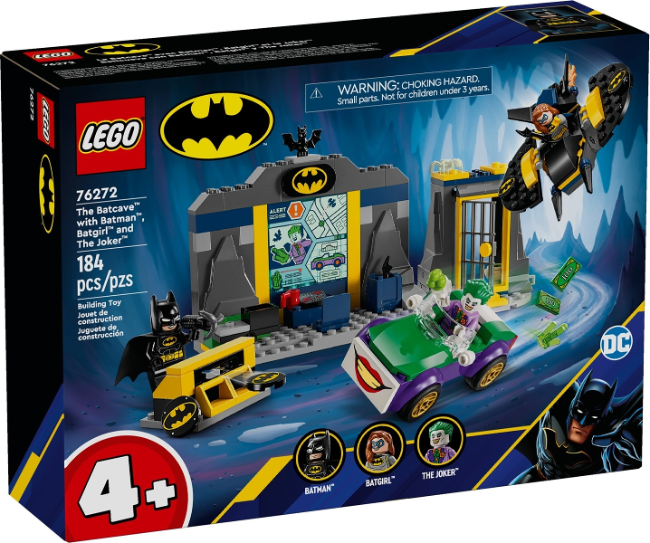 The Batcave with Batman, Batgirl and The Joker : Set 76272-1 The Batcave with Batman, Batgirl and The Joker : Set 76272-1
