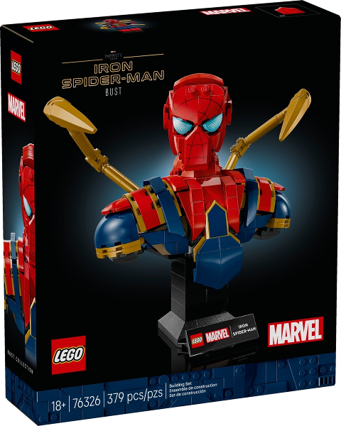 Iron Spider-Man Bust