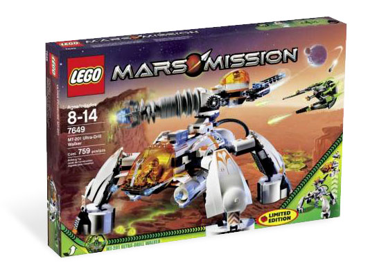 lego mars mission 7649