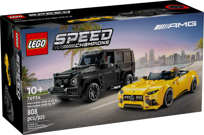 エクスプラス　ゴメス　箱なし LEGO Set 76924-1 Mercedes-AMG G 63 & Mercedes-AMG SL 63