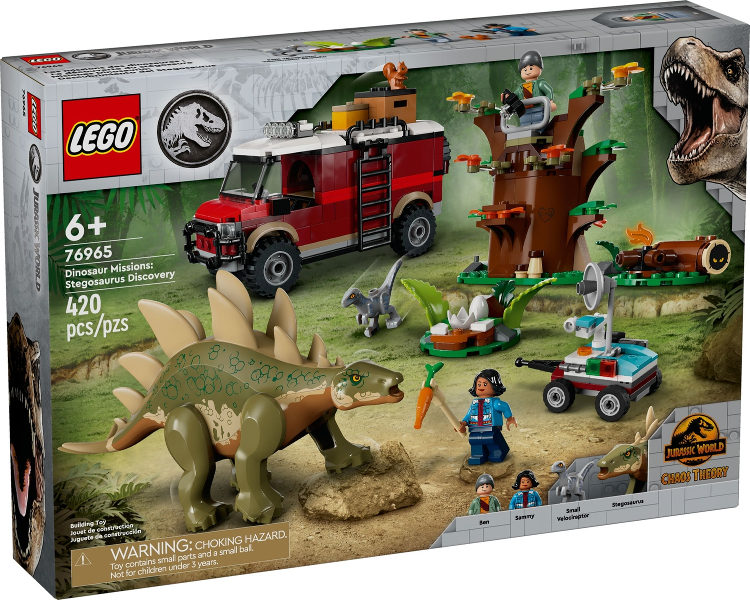 ごんそー　LANBROS LEGO Dinosaur Missions: Stegosaurus Discovery Set 76965