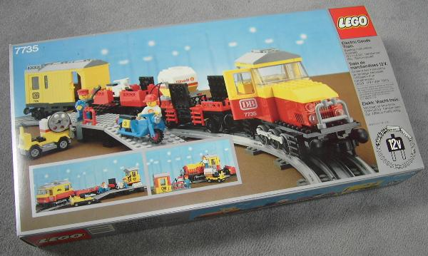Lot 184 - A vintage LEGO 7735 Electric Goods Train set