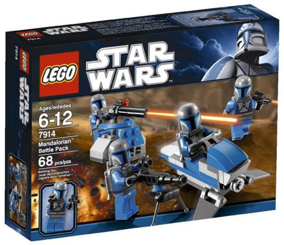 Lego Star Wars Minifigure Torso Mandalorian Minifig Part 7914 9525 