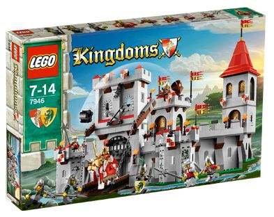 Ersatzset Aukleber/Sticker Lego Set 7946 Kingdoms,Replacment Stickers set 7946 