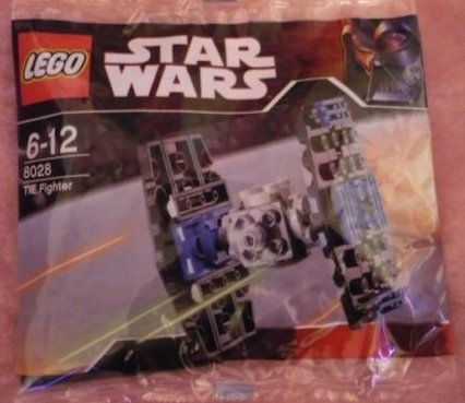 Ideal Stocking Filler! Lego 8028 Star Wars Tie Fighter Poly Bag BRAND NEW 