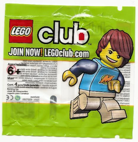 Baukästen & Konstruktion Lego Minifigure Lego Club Max Polybag LA2158111