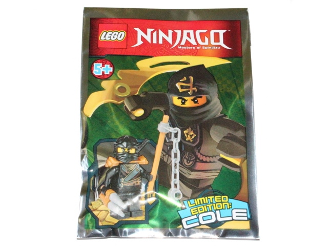 NEW LEGO Ninjago Cole Rebooted #1 Minifigure njo139 Foil Pack Set 891503. 