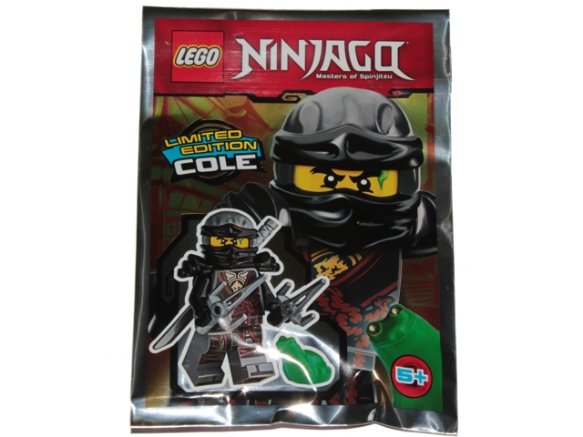 #891727 LEGO NINJAGO limited edition foil pack Cole minifigure 