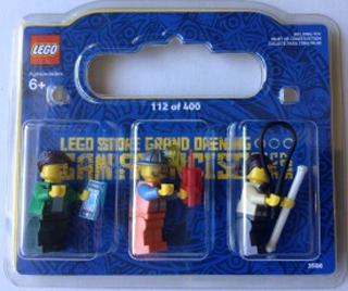 LEGO Store Grand Opening Exclusive Set, Westfield San Francisco Centre, San Francisco, CA blister pack