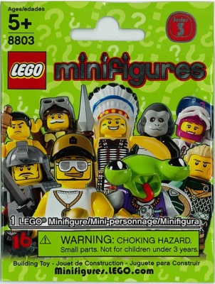 NR.8 LEGO ® Minifigur Sammelserie 3 8803 Mumie 
