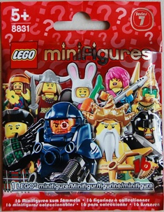 2012 ~ The "SWIMMING CHAMPION" ~ LEGO MINIFIGURES SERIES 7 SEALED PACK 8831 