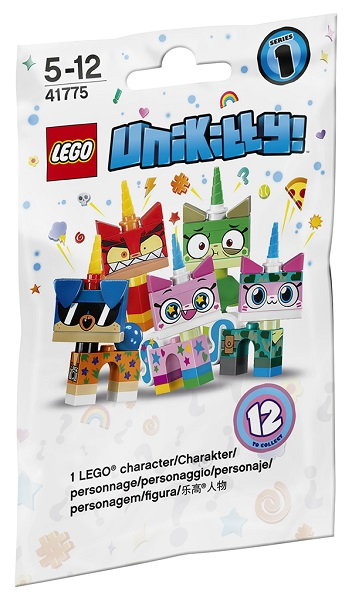 Dinosaur Unikitty, Unikitty!, Series 1 (Complete Set with Stand)