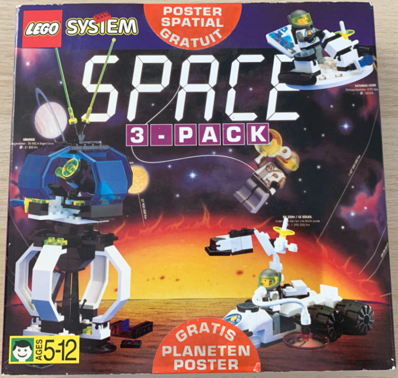 Space Exploriens 3-Pack (6815, 6899, 6854)