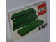 Original Box No: 1087  Name: 6 Lego Baseplates 8 x 16 Green